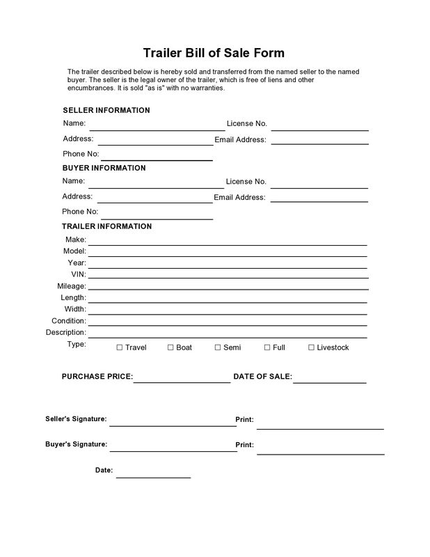 Motorbike Proof Of Purchase Form